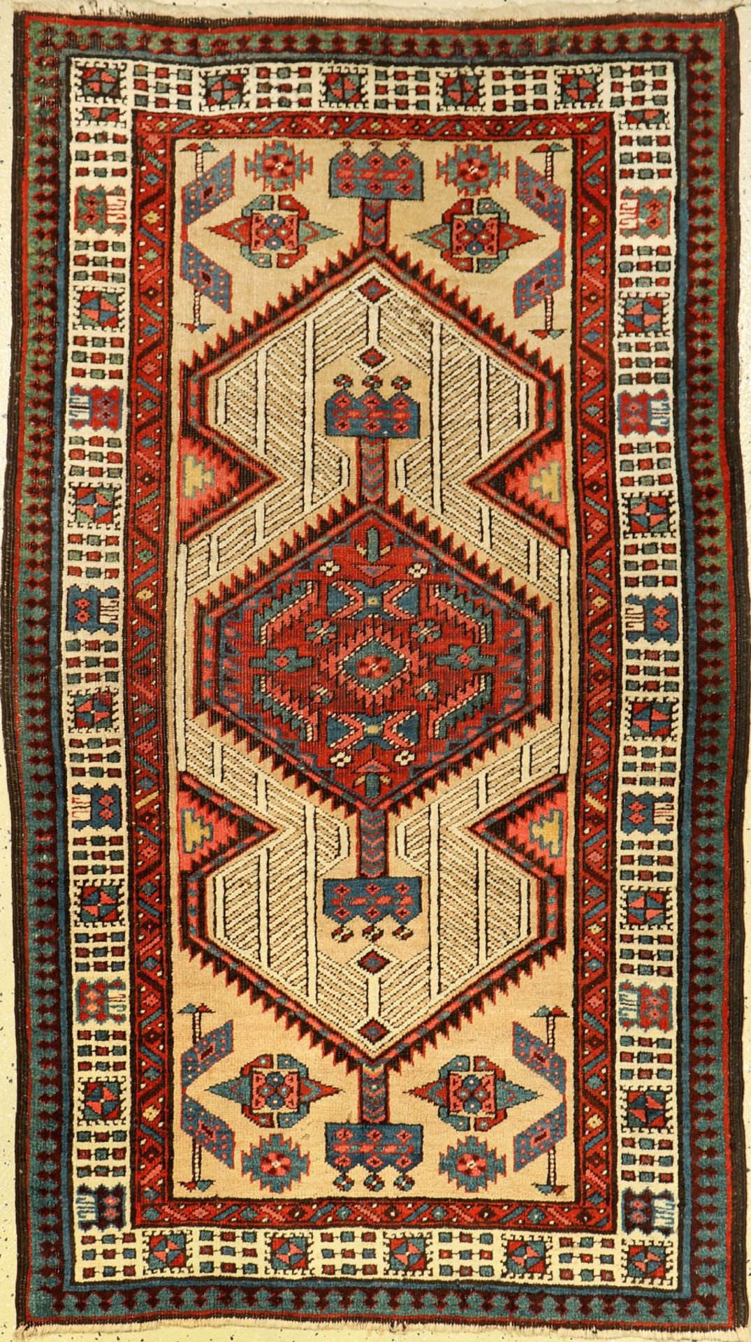 Sarab alt, Persien, um 1920, Wolle auf Wolle, ca. 161 x 94 cm, seltenes Format, EHZ: 3Sarab old,