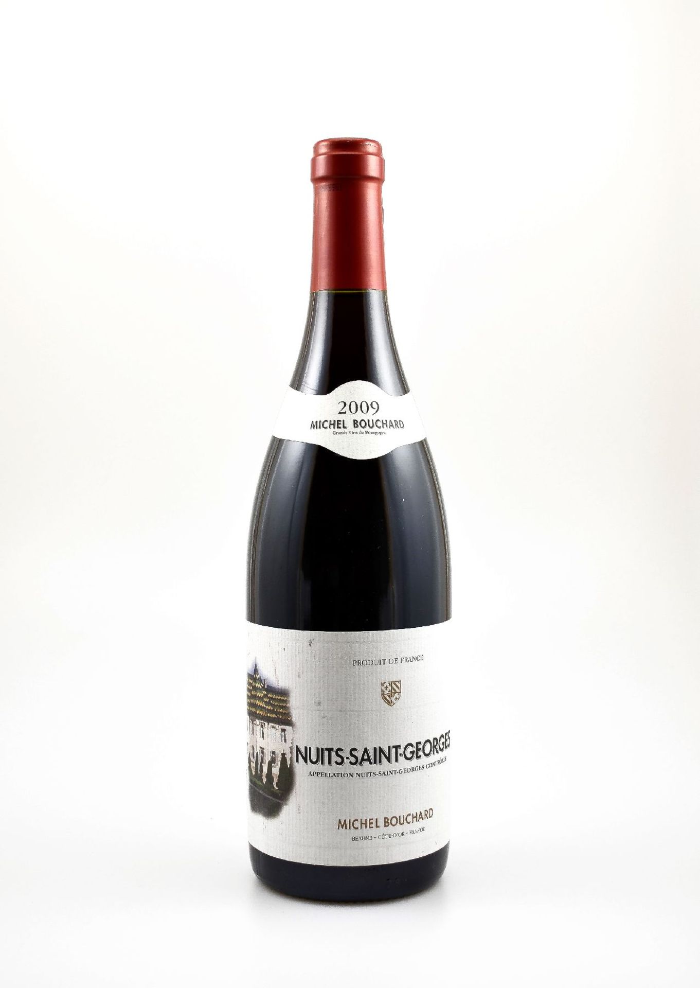 2 bottles of 2009 Nuits-Saint-Georges Michel Bouchard, Beaune-Cote-D'Or, each 75 cl, 13 %Vol.,