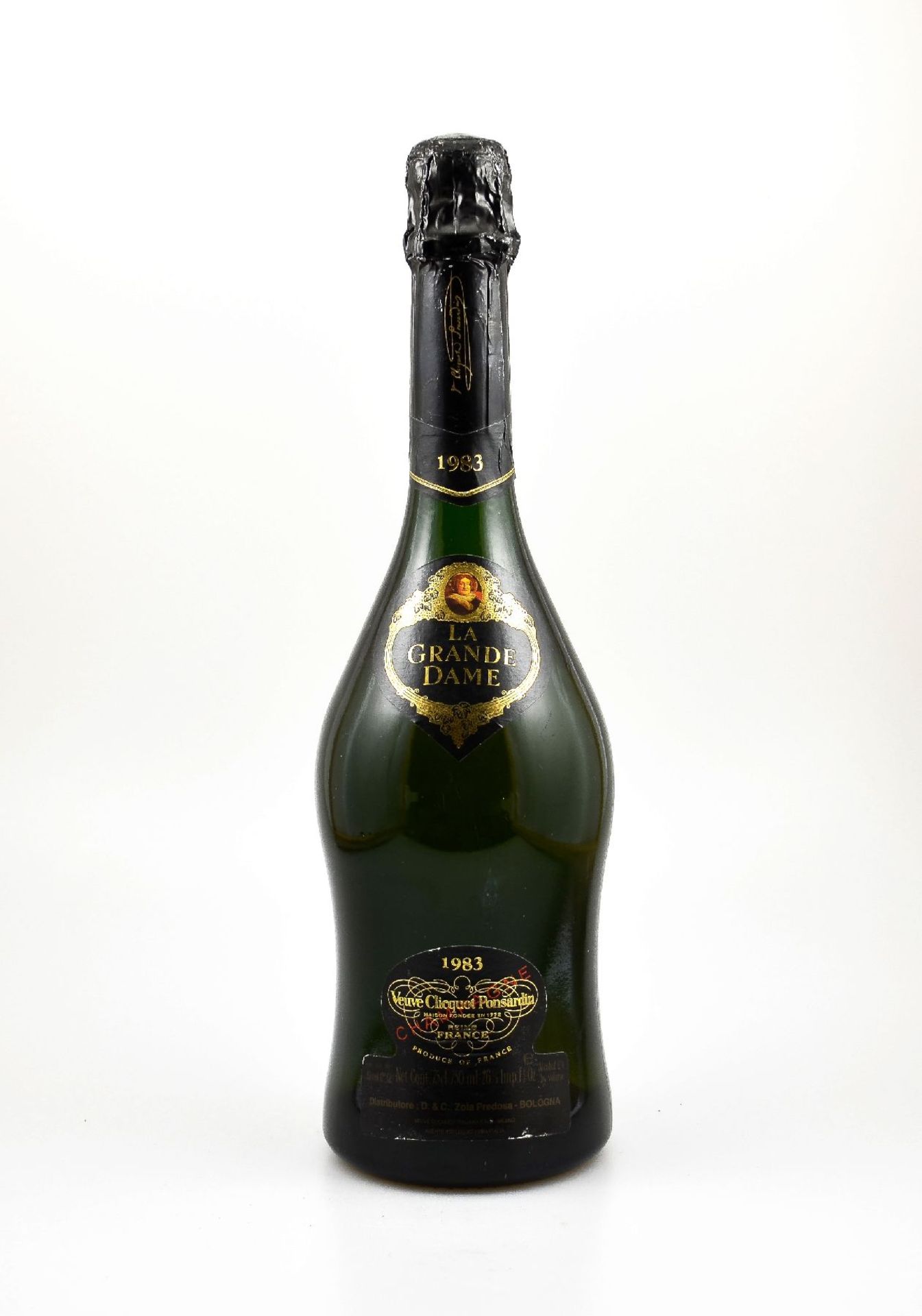 1 bottle 1983 Veuve Cliquot Ponsardin La Grande Dame, Champagne, Reims, approx 75 cl,12 % Vol.,