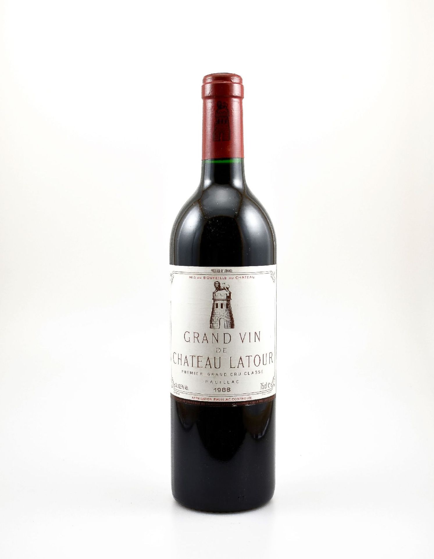 1 bottle 1988 Chateau Latour, Pauillac, Premier Grand Cru Classe, 75 cl, 12,5 % Vol., filling level: