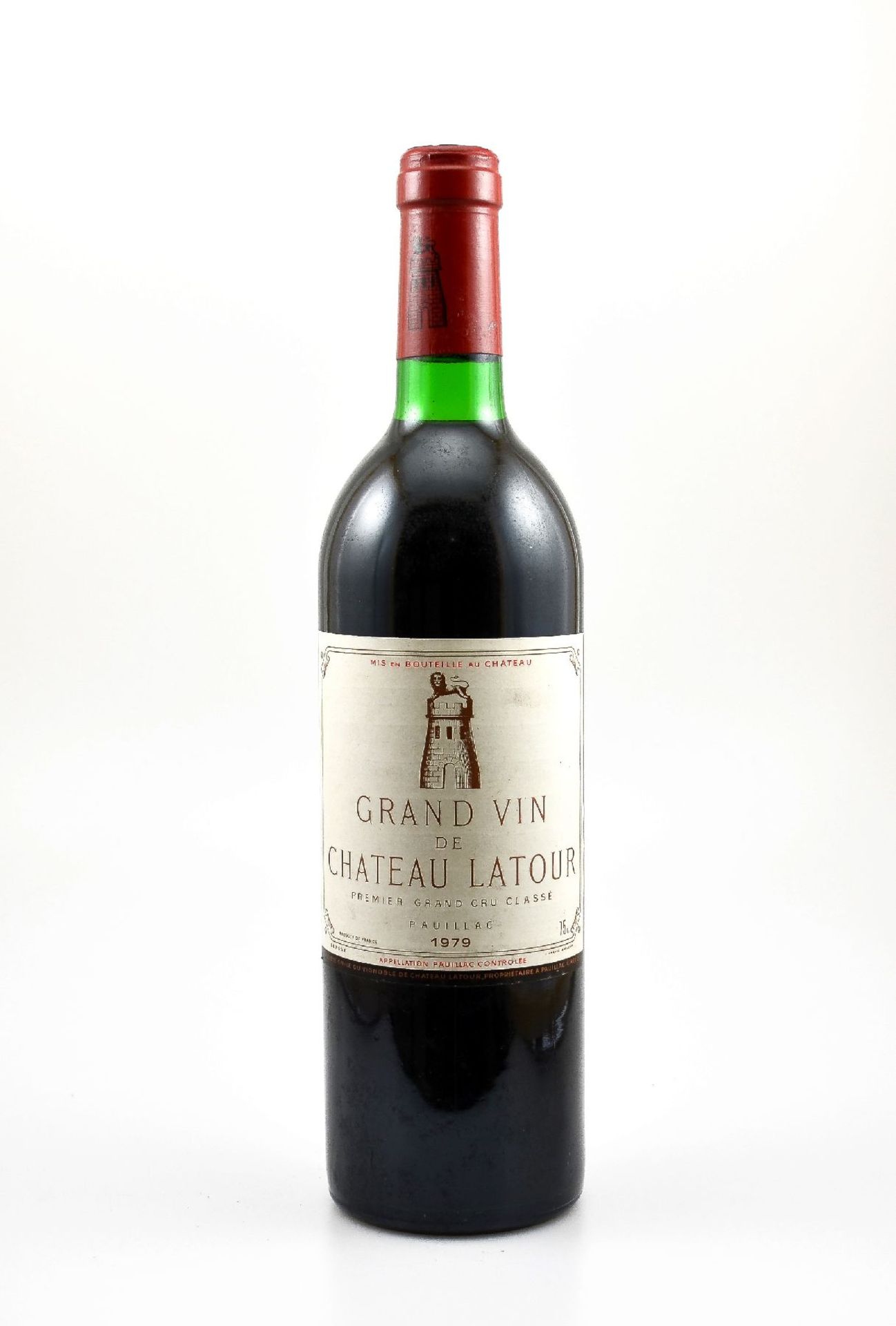 1 bottle 1979 Chateau Latour, Pauillac, Premier Grand Cru Classe, approx 75 cl, filling level: