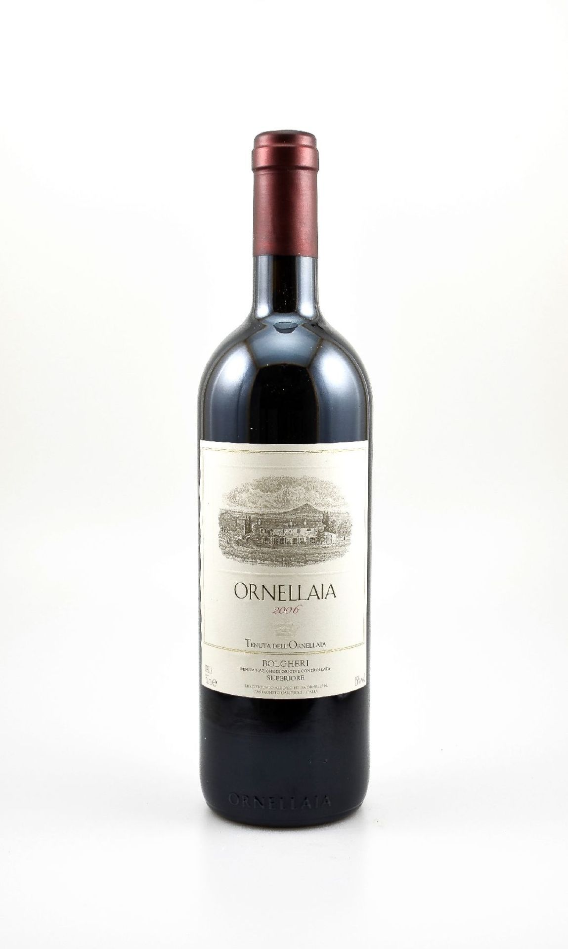 6 bottles of 2006 Ornellaia , Bolgheri Superiore, Toscana, each 75 cl, 13 % Vol., filling levels: