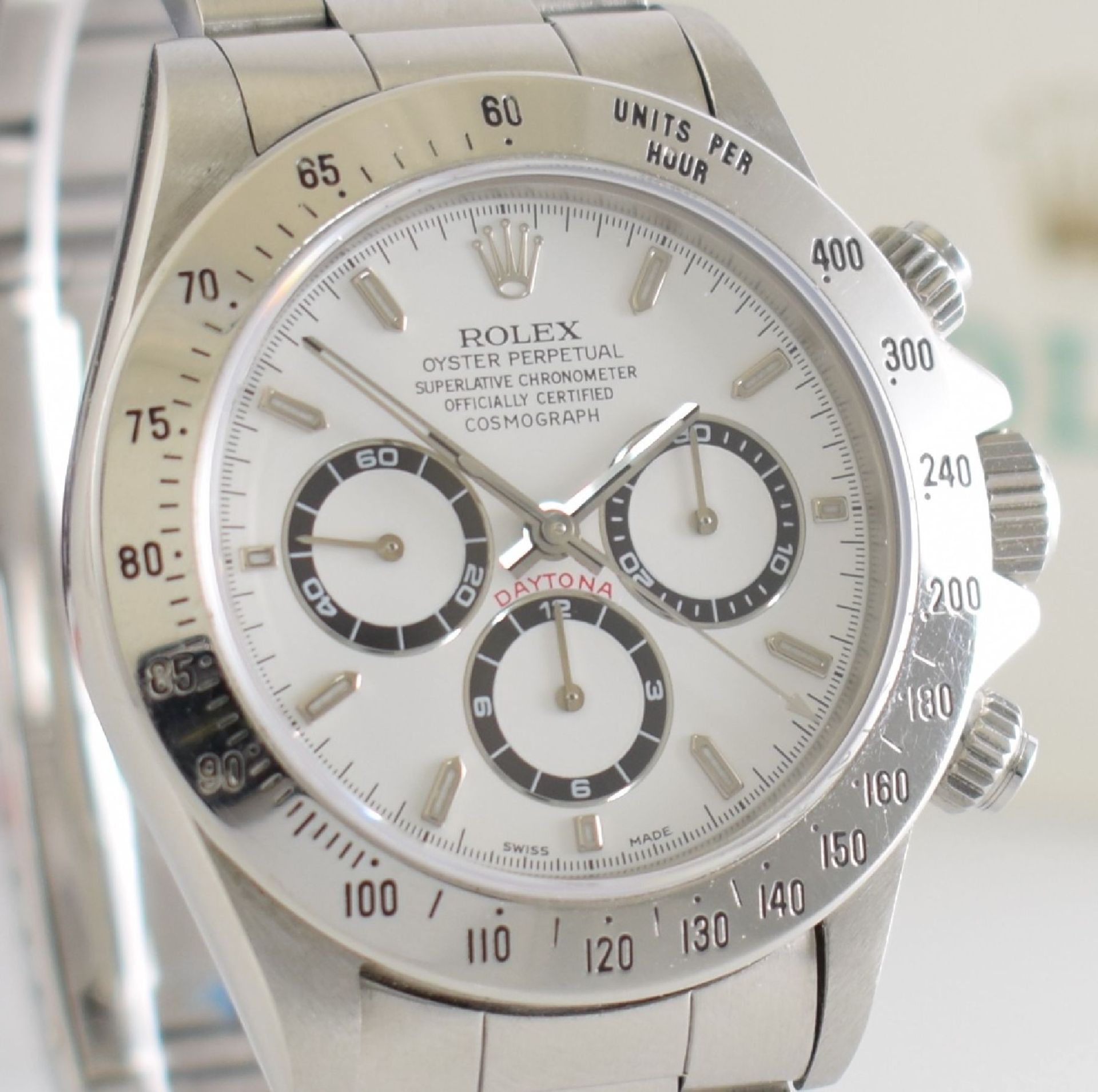 ROLEX gents wristwatch Oyster Perpetual Cosmograph Daytona, self winding, reference 16520, N-series, - Bild 8 aus 8