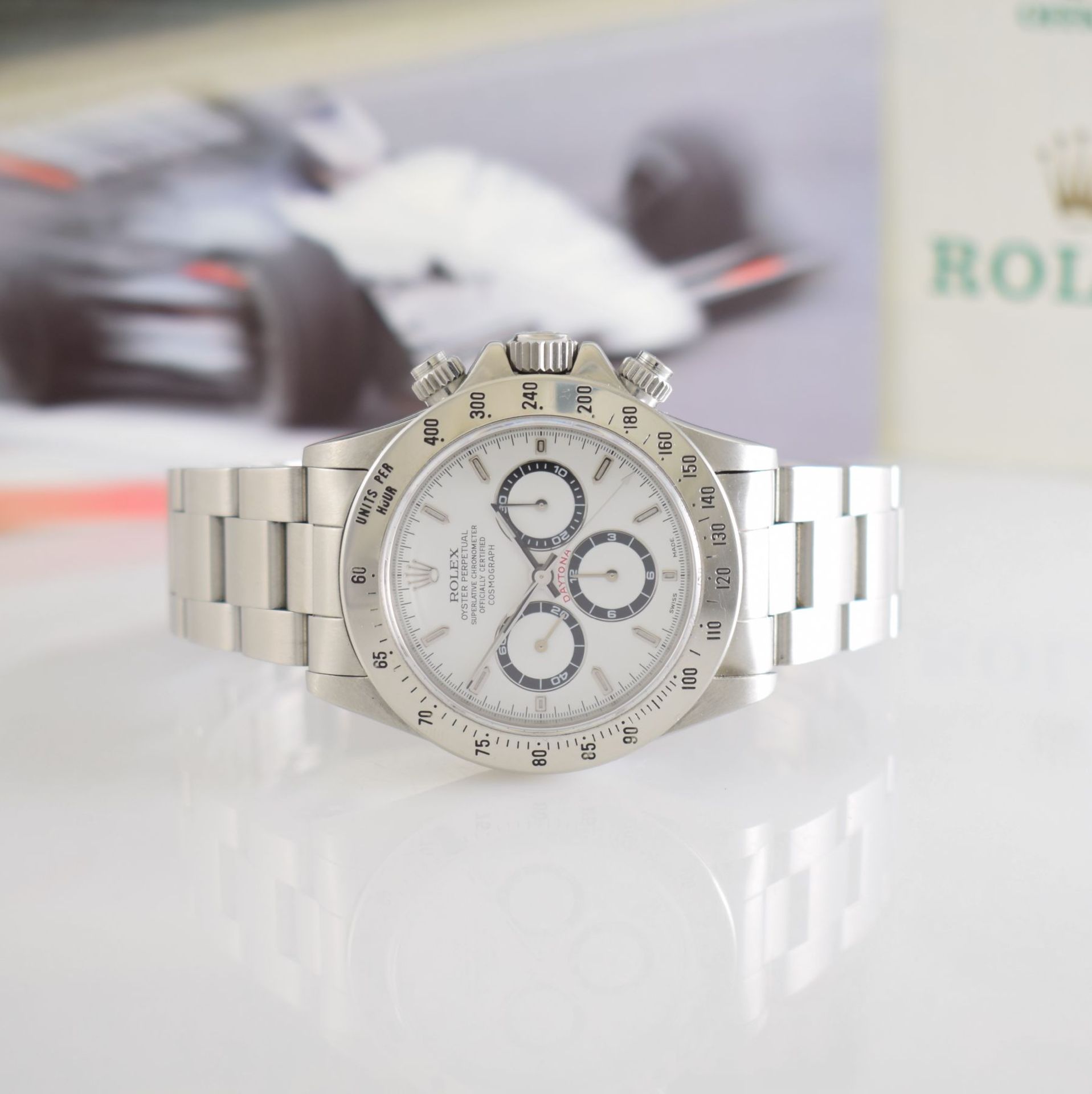 ROLEX gents wristwatch Oyster Perpetual Cosmograph Daytona, self winding, reference 16520, N-series,