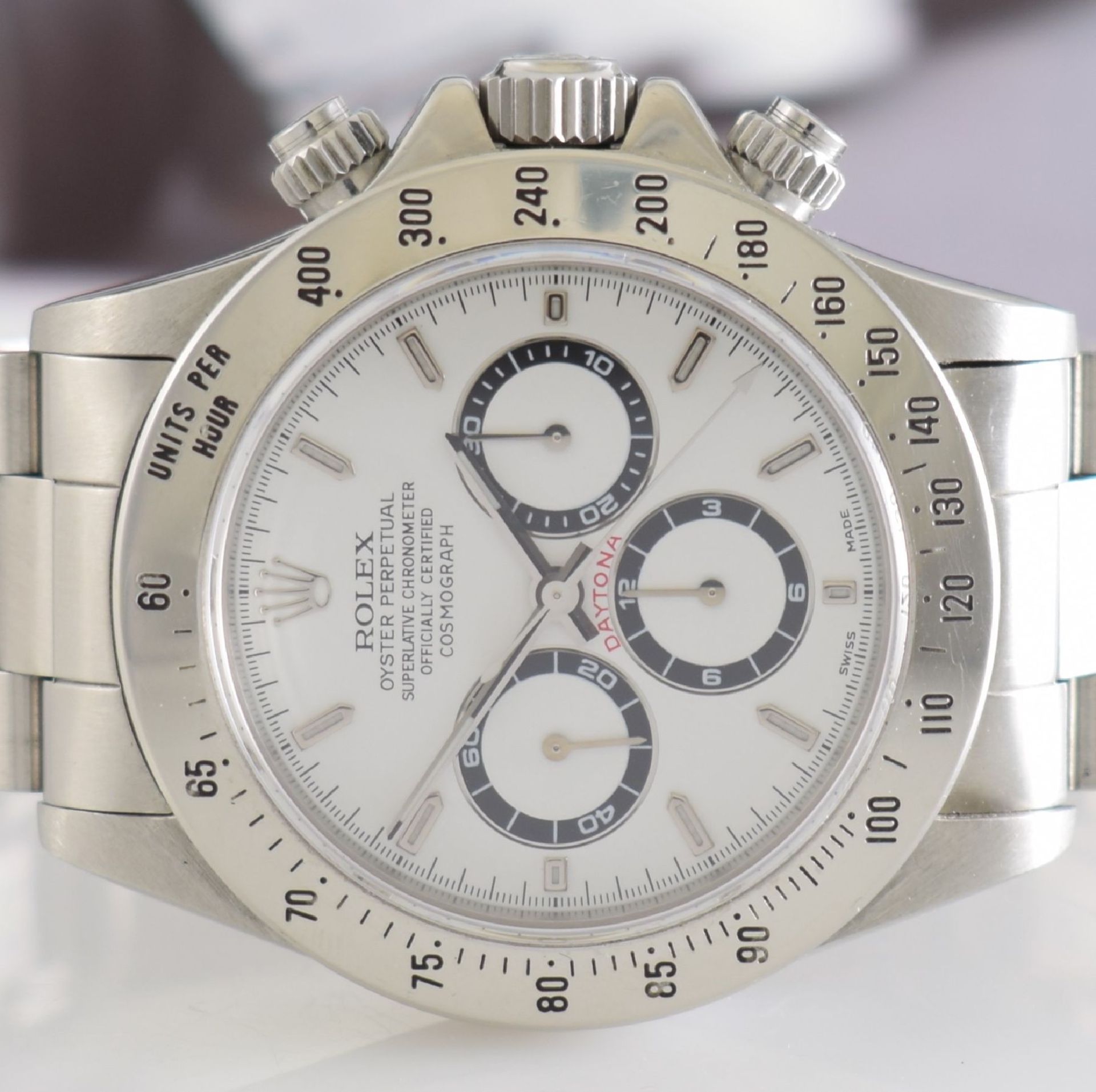 ROLEX gents wristwatch Oyster Perpetual Cosmograph Daytona, self winding, reference 16520, N-series, - Bild 3 aus 8