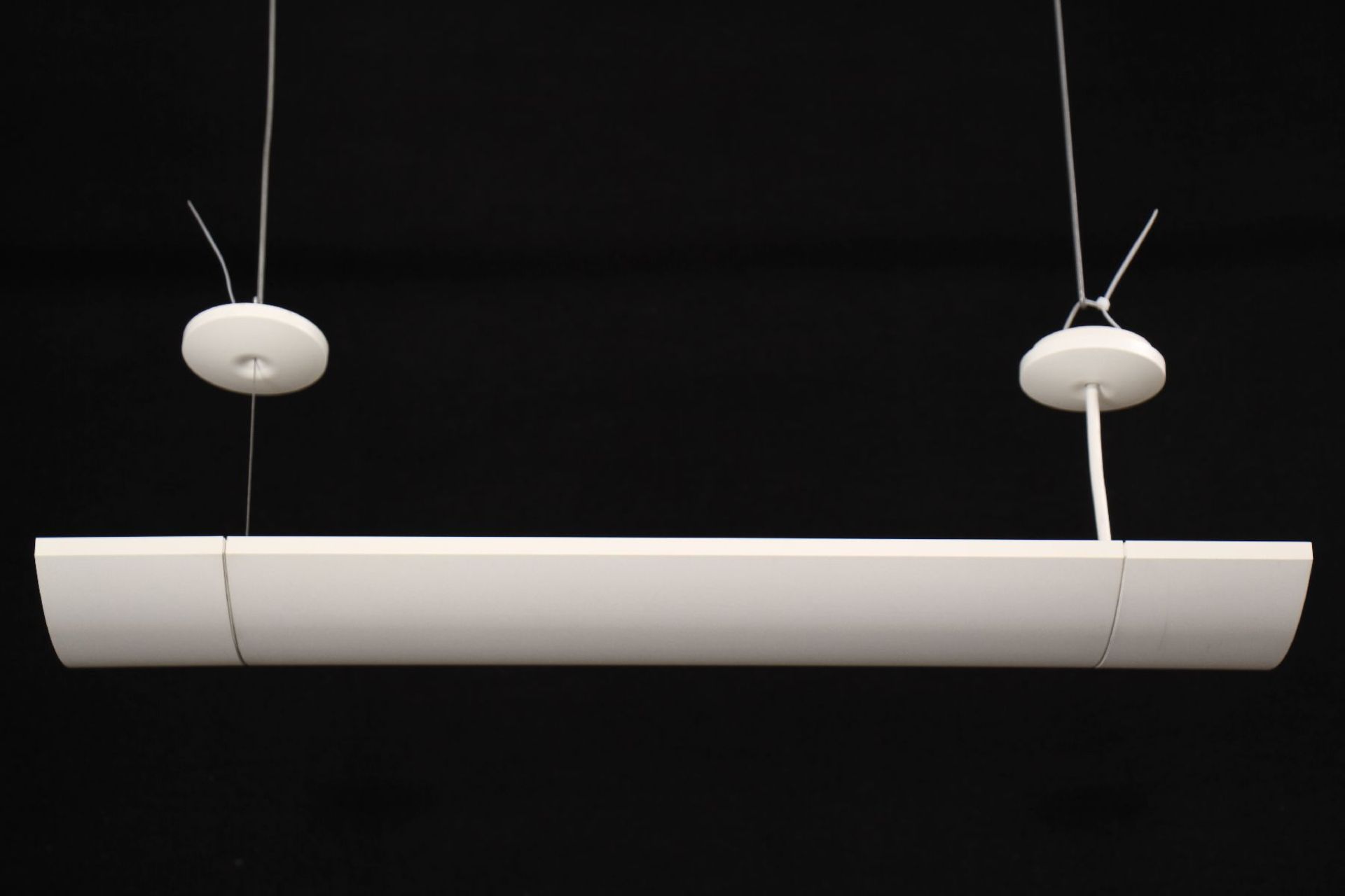 Pendulum Light "Artemide", made in France, Modell: Surf, metal corpus with white powder cover, FDH