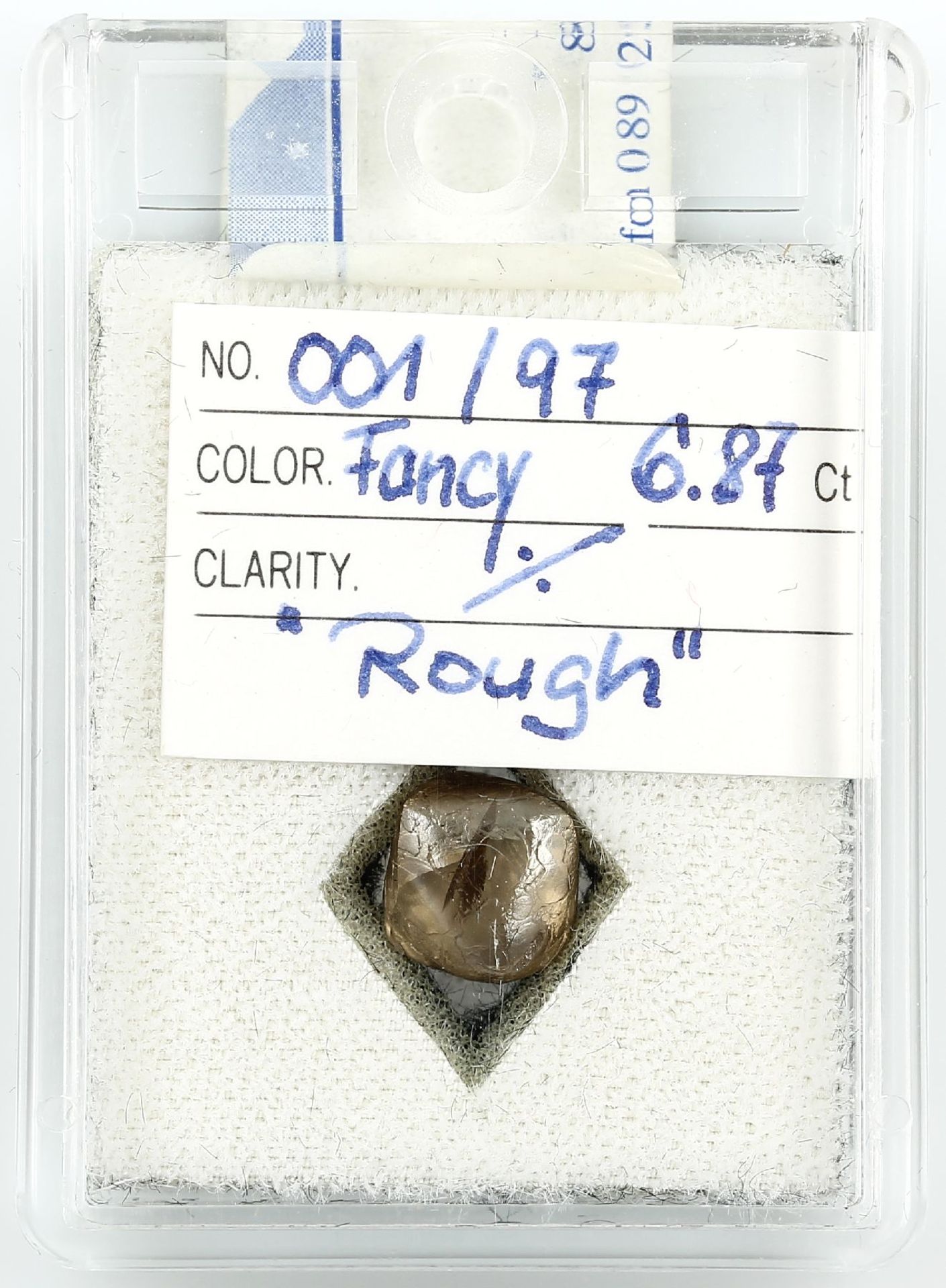 Loose rough diamond 6.87 ct Valuation Price: 900, - EUR