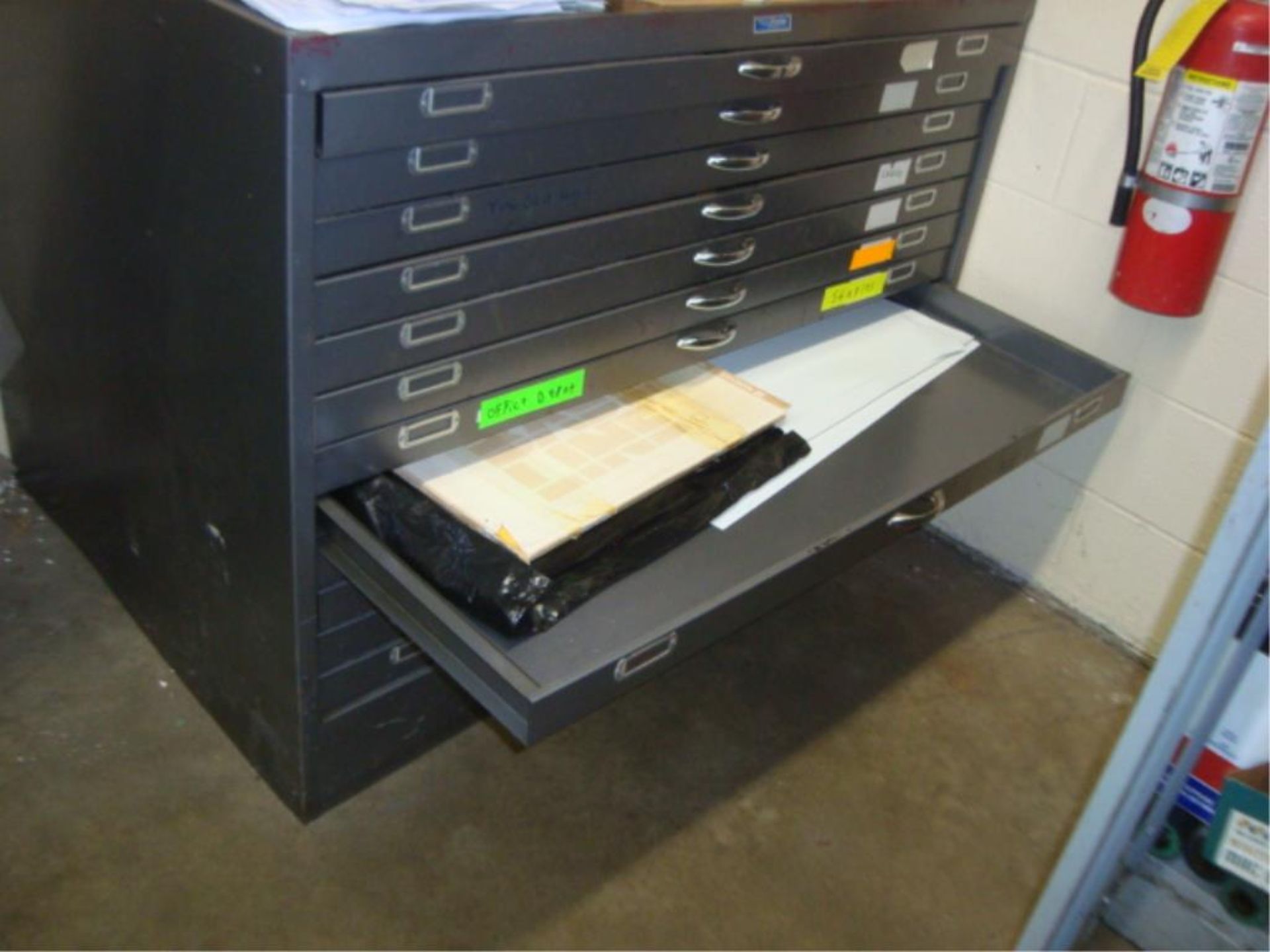 11-Drawer Plan File Cabinet - Image 2 of 2