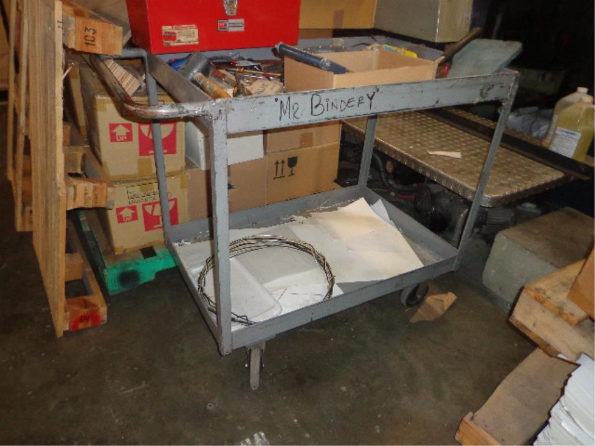 Assorted Metal Shop Carts - Image 9 of 15