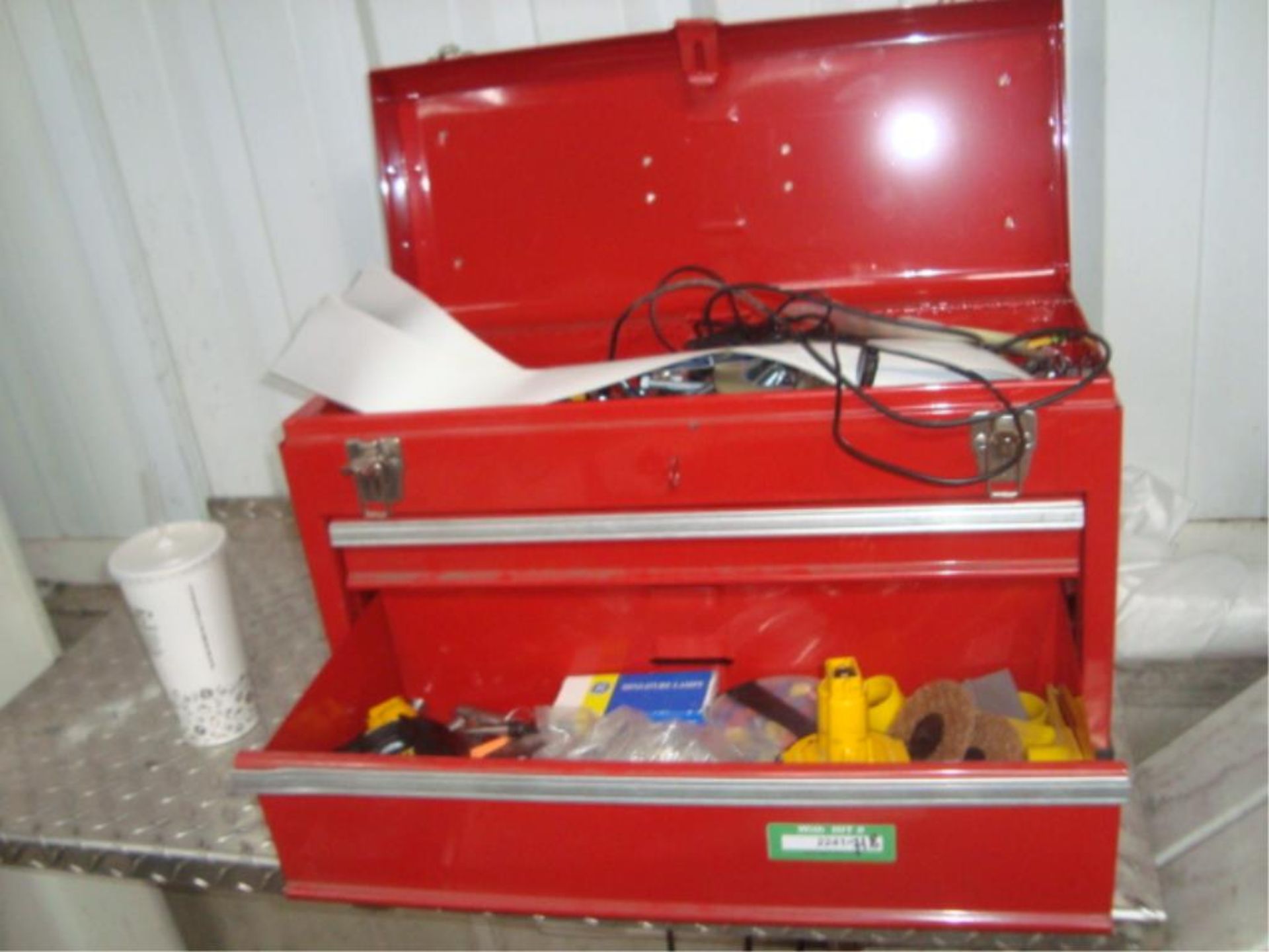 Tool Box With Assorted Tools - Image 9 of 9