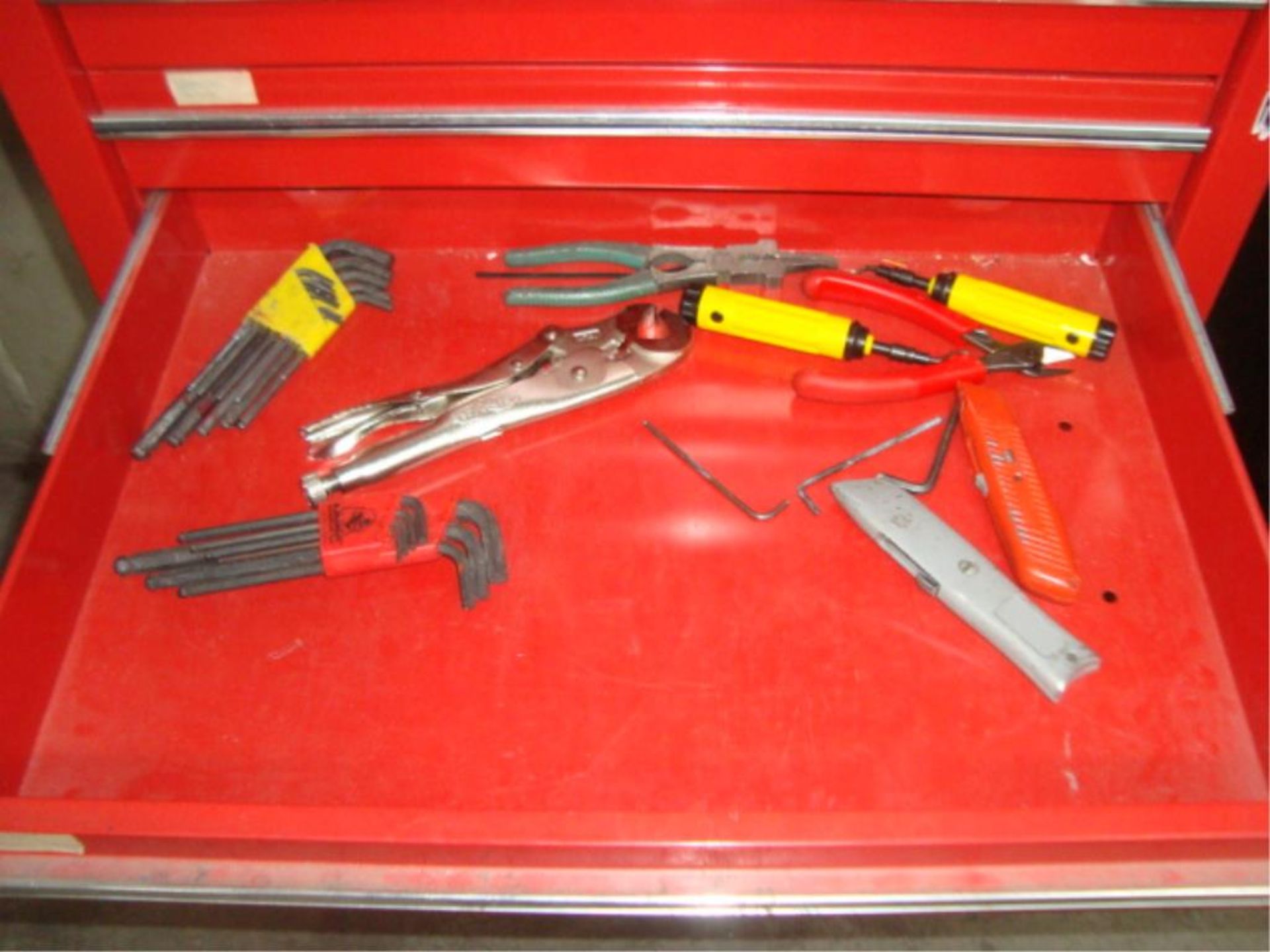 Tool Box With Assorted Tools - Image 4 of 9