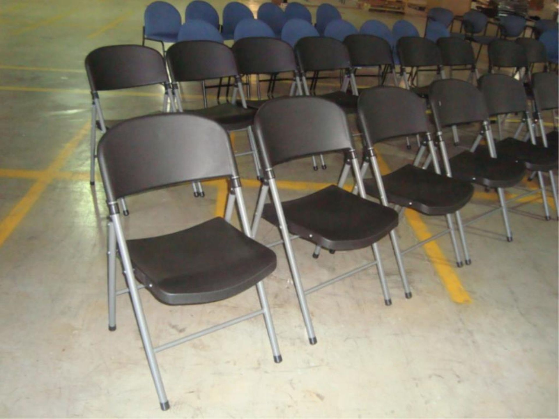 Stacking Chairs With Cart