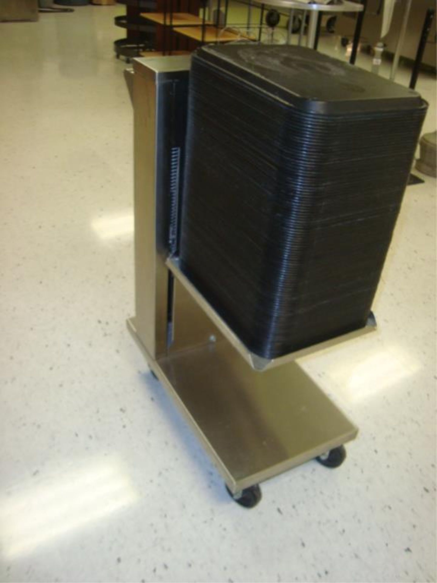 SS Mobile Cafeteria Tray Cart - Image 3 of 5