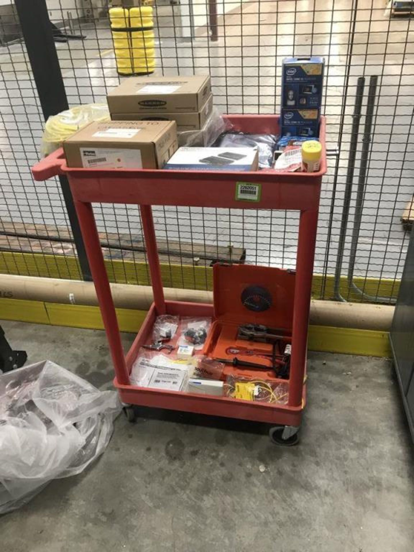 Cart with Contents