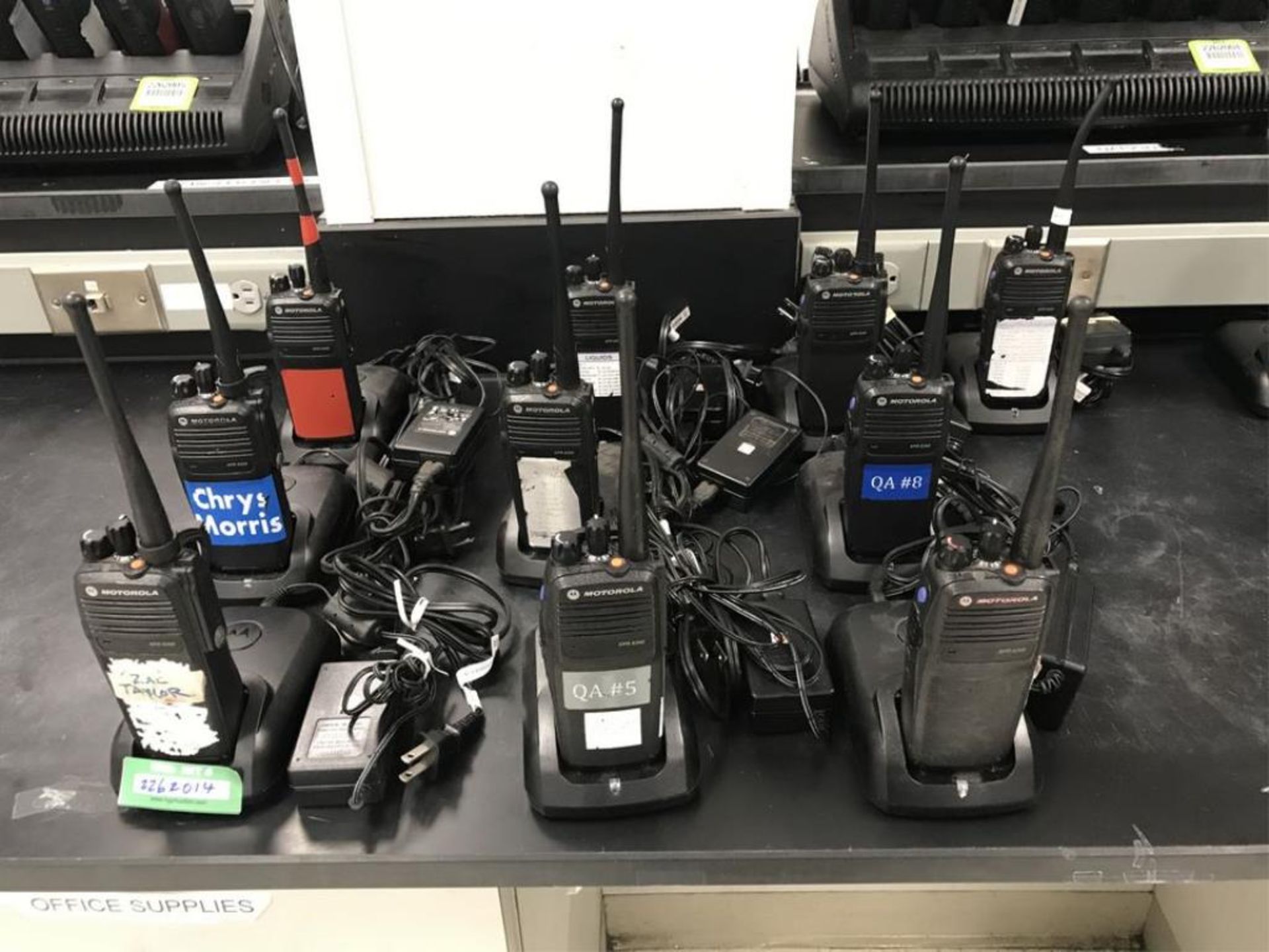 Radio Hand Sets with Chargers