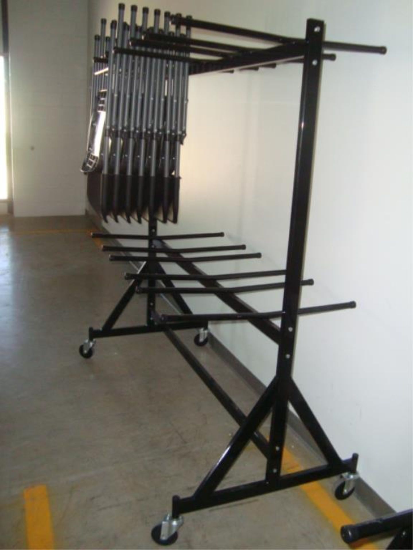 Stacking Chairs With Cart - Image 7 of 7