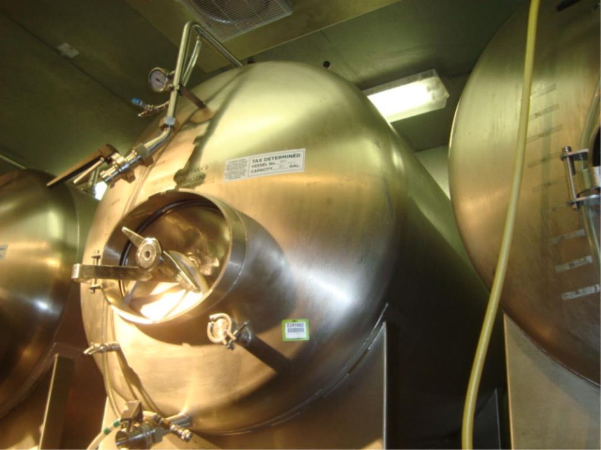 SS Brew Holding Tank