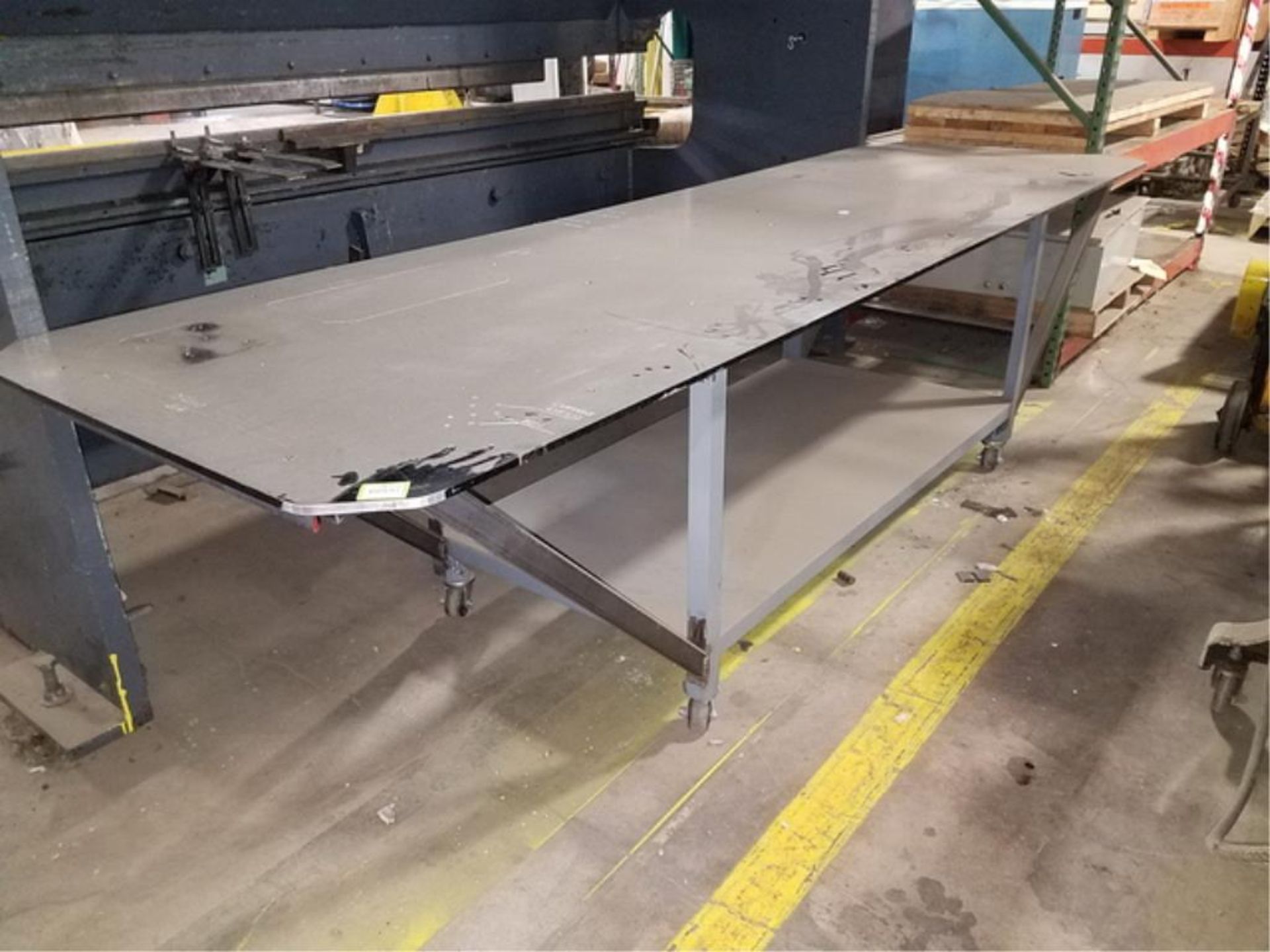 Aluminum Top Layout Table