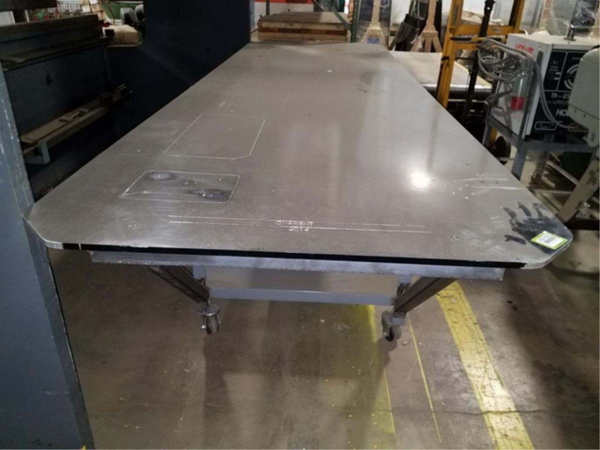 Aluminum Top Layout Table - Image 2 of 2