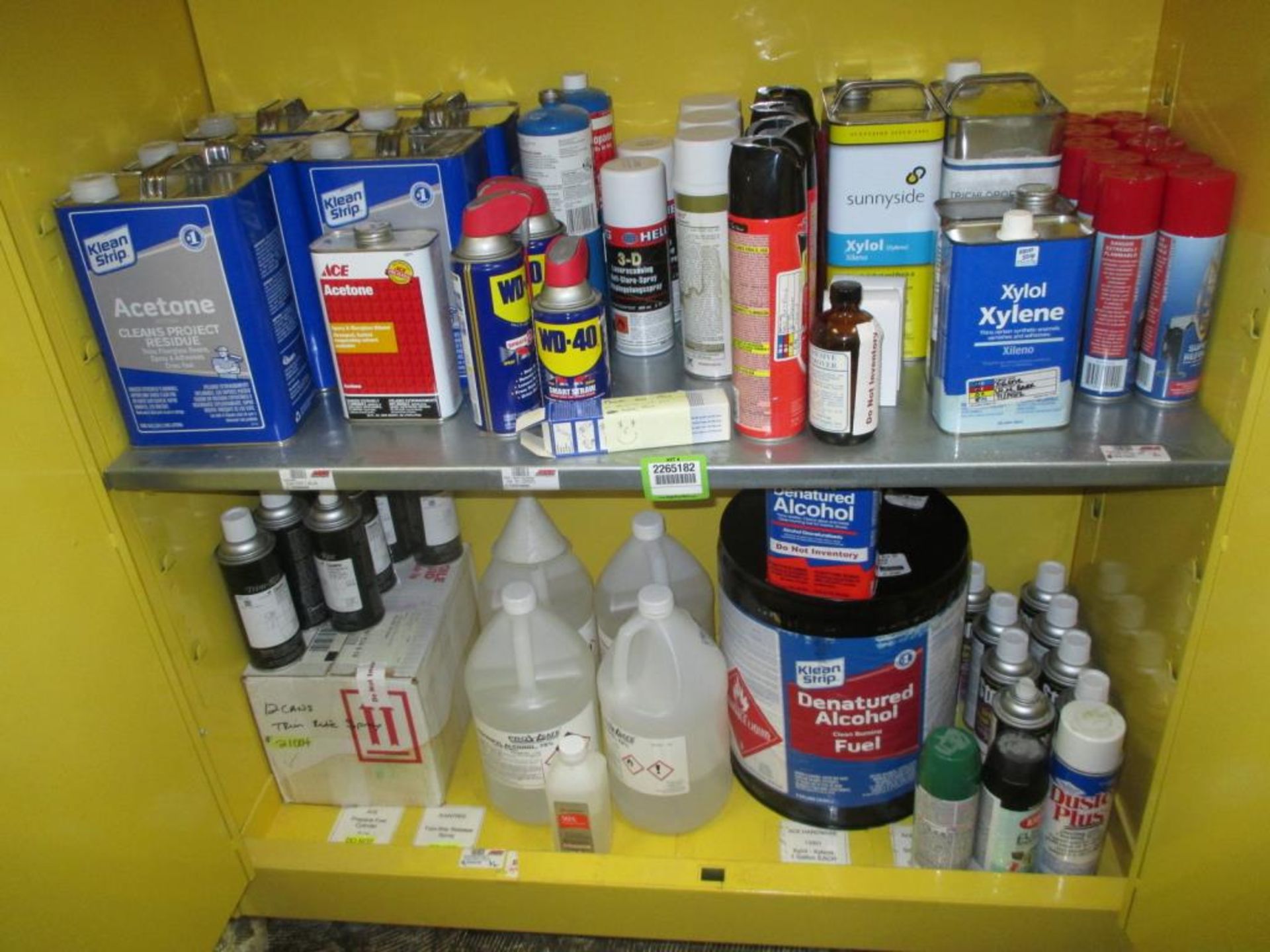 Assortment of Cleaning Solutions