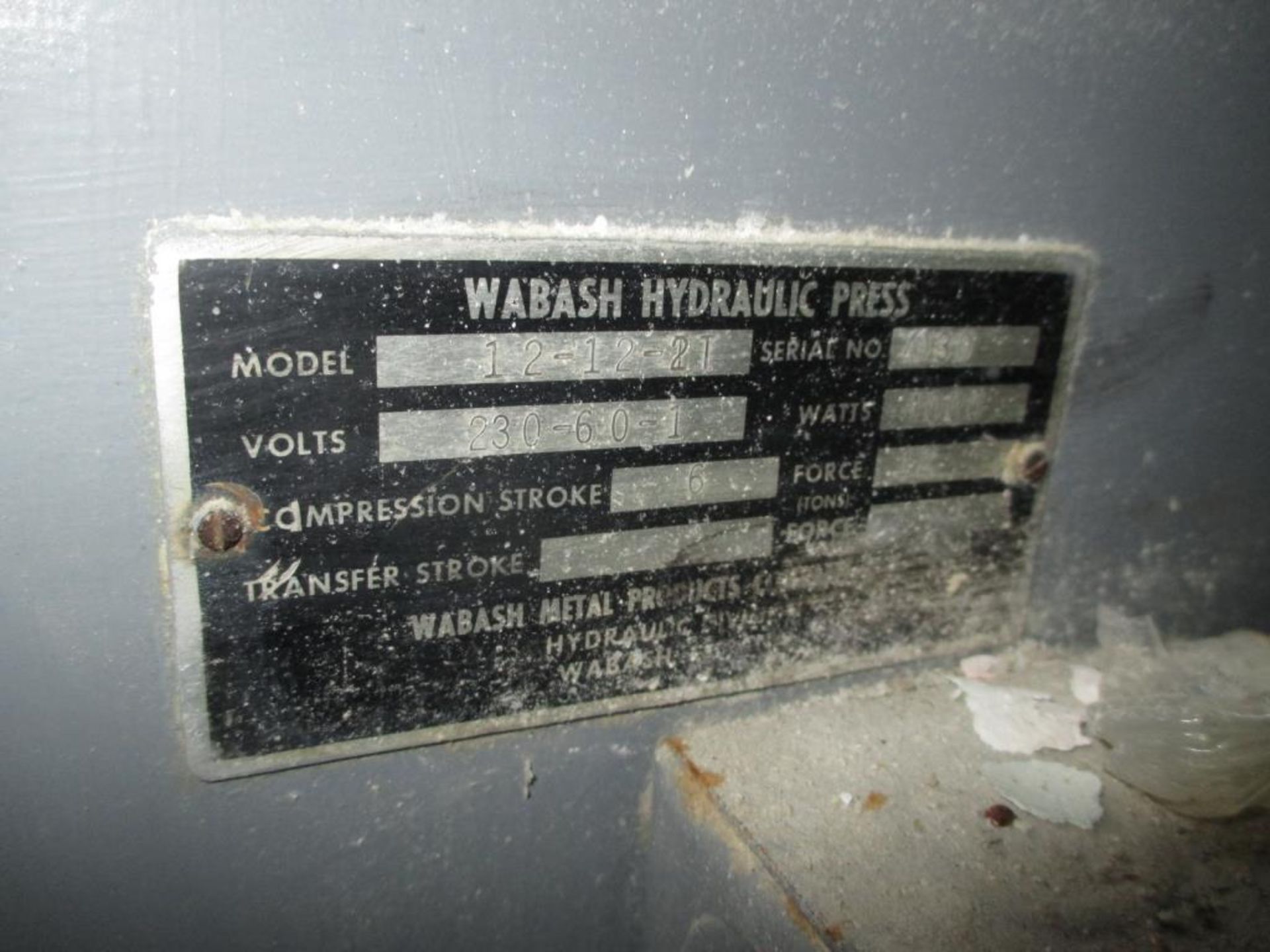 12 ton Heated Platen Press - Image 5 of 7