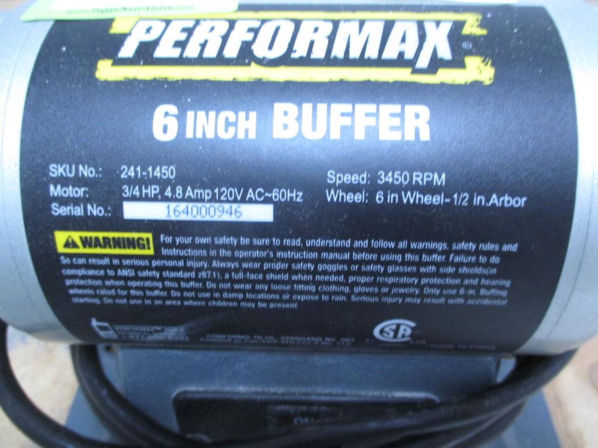 Buffer Motor - Image 2 of 2