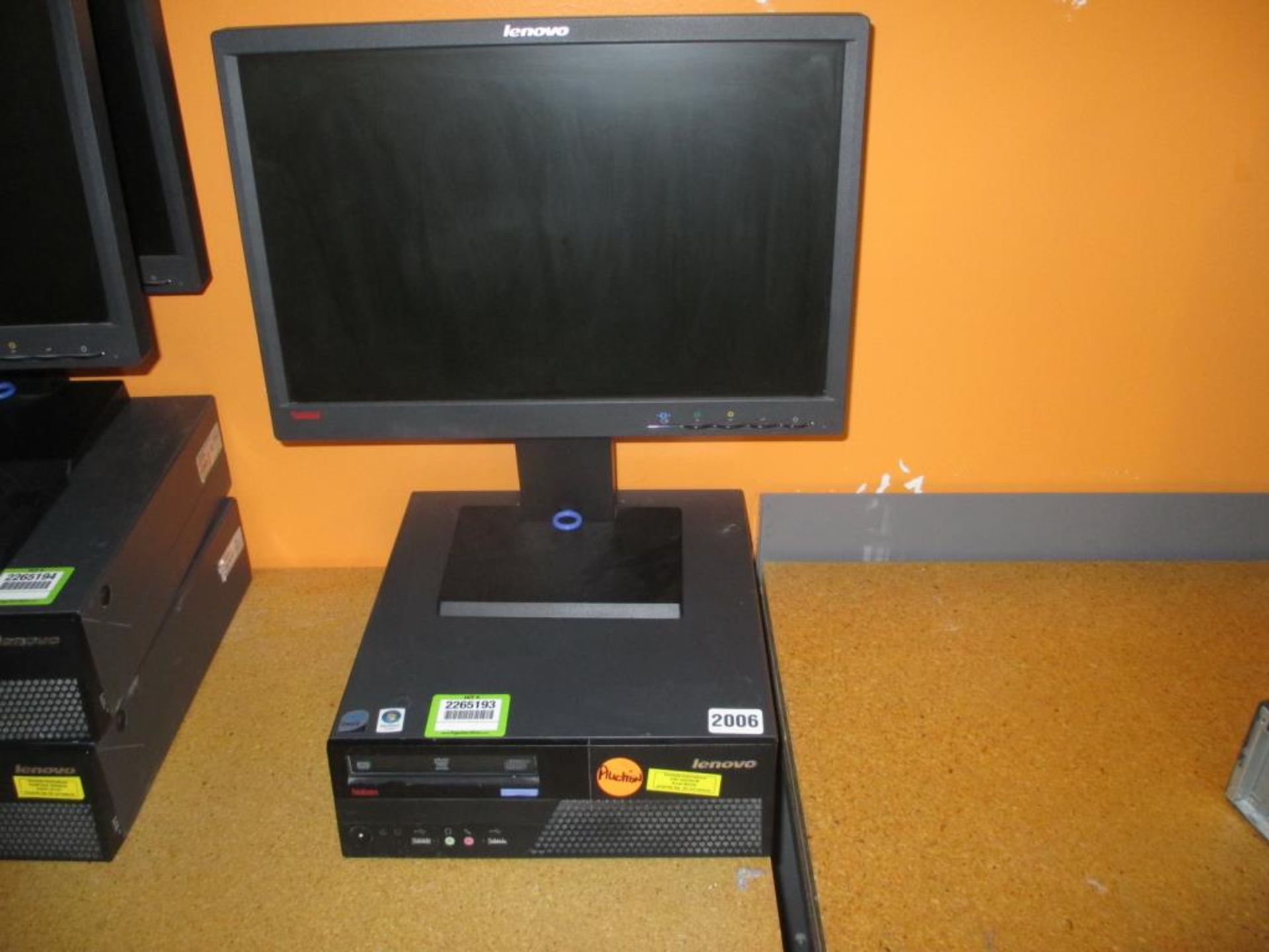 Desktop Computer and Monitor