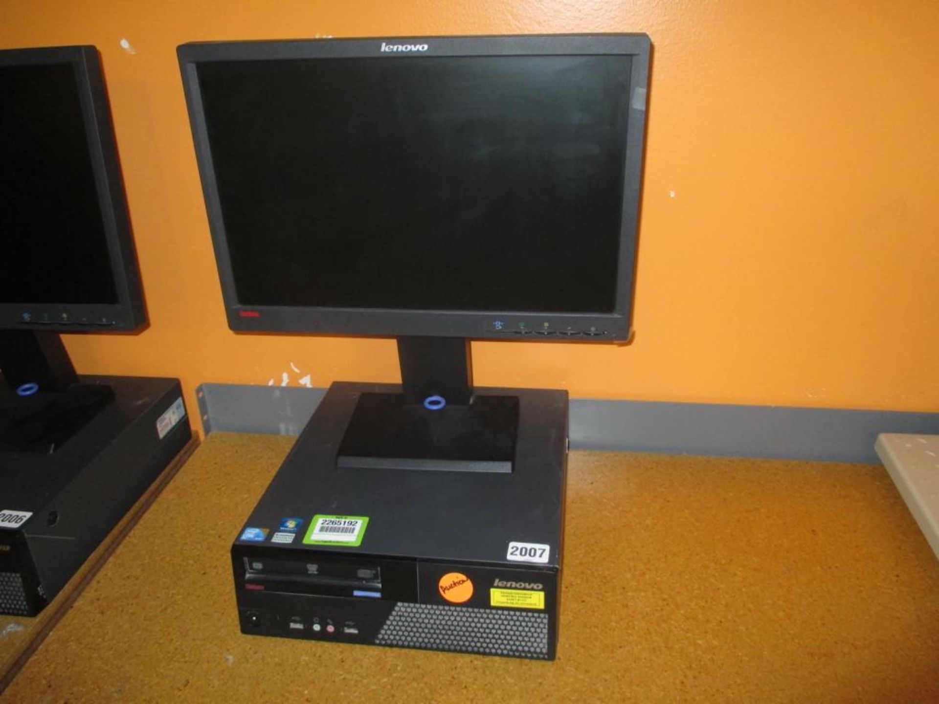 Desktop Computer and Monitor