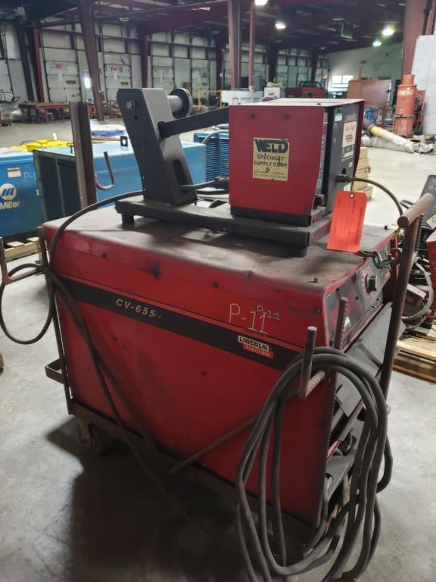 MIG Welder with Wire Feeder - Image 4 of 6