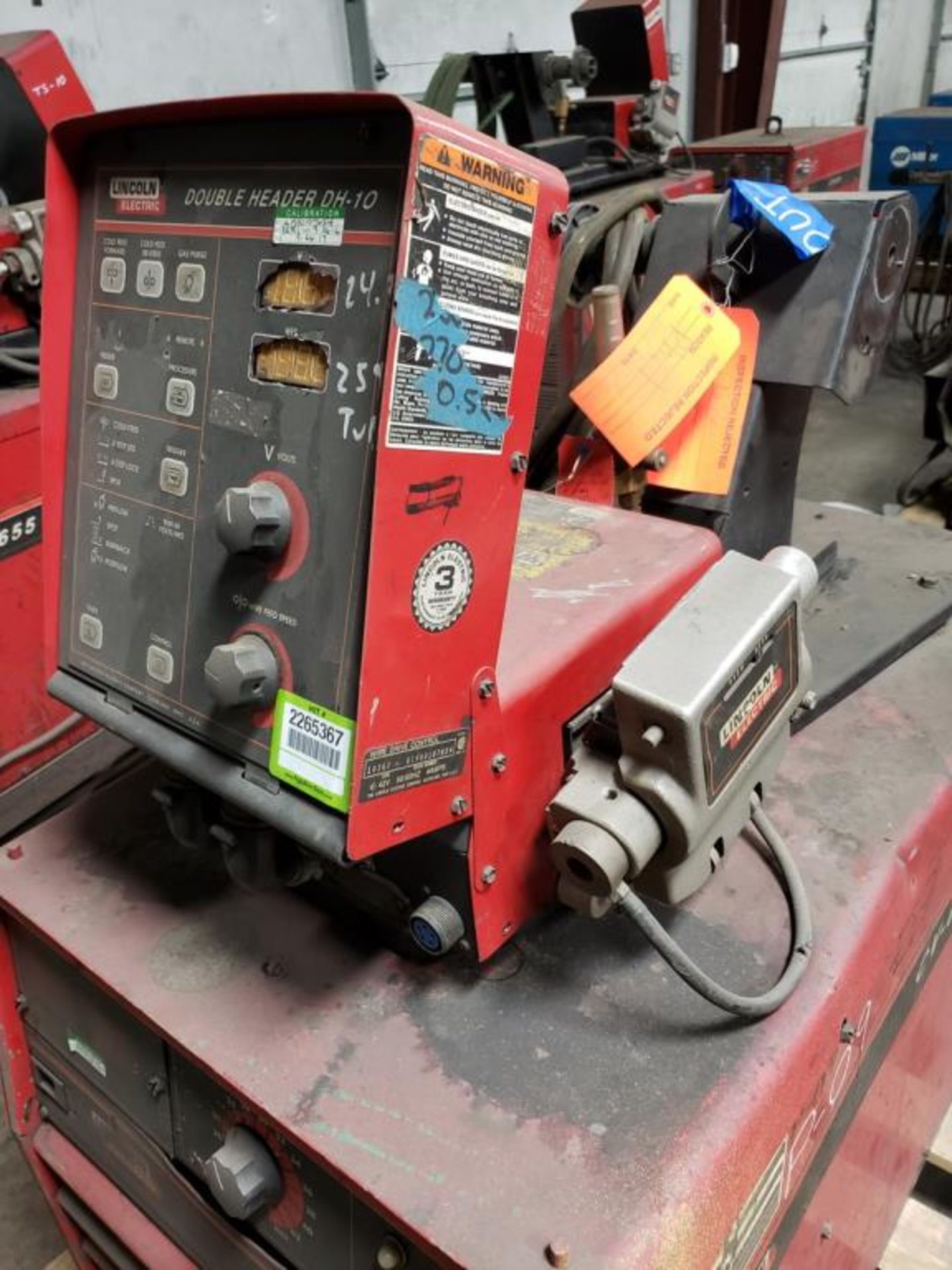 MIG Welder with Feeder - Image 4 of 7