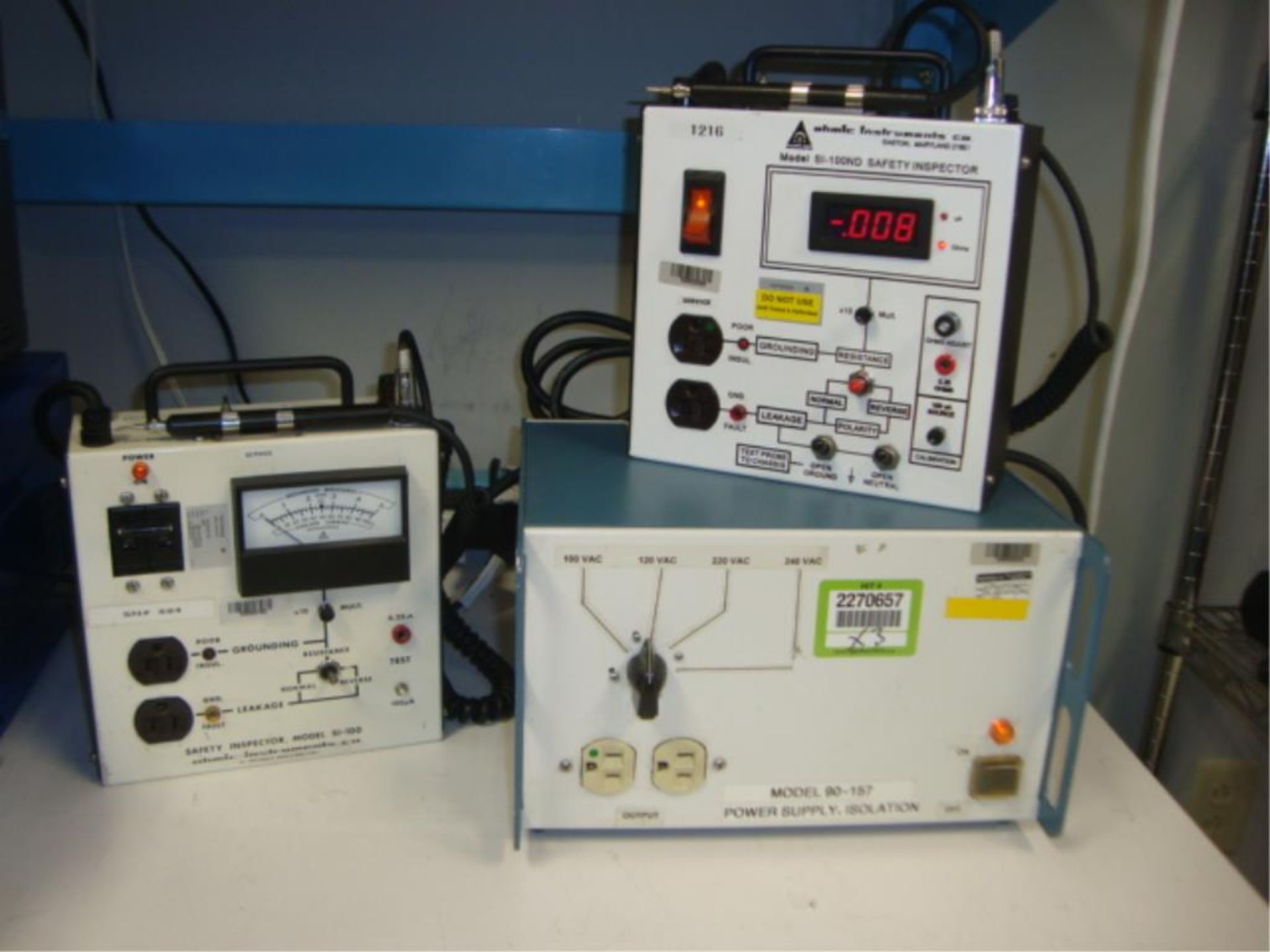 Safety Inspectors & Power Supply