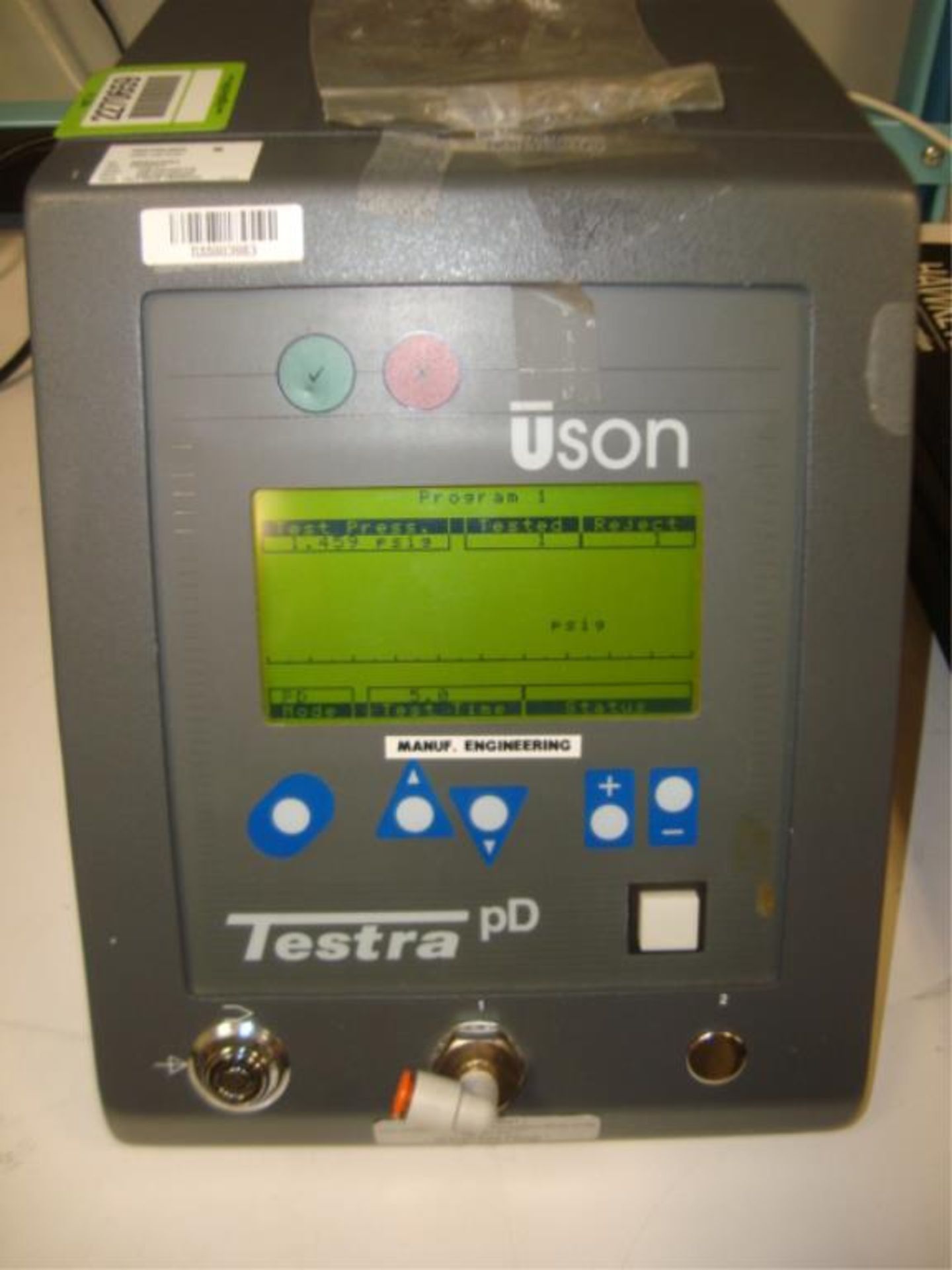 Pressure Decay Leak Tester