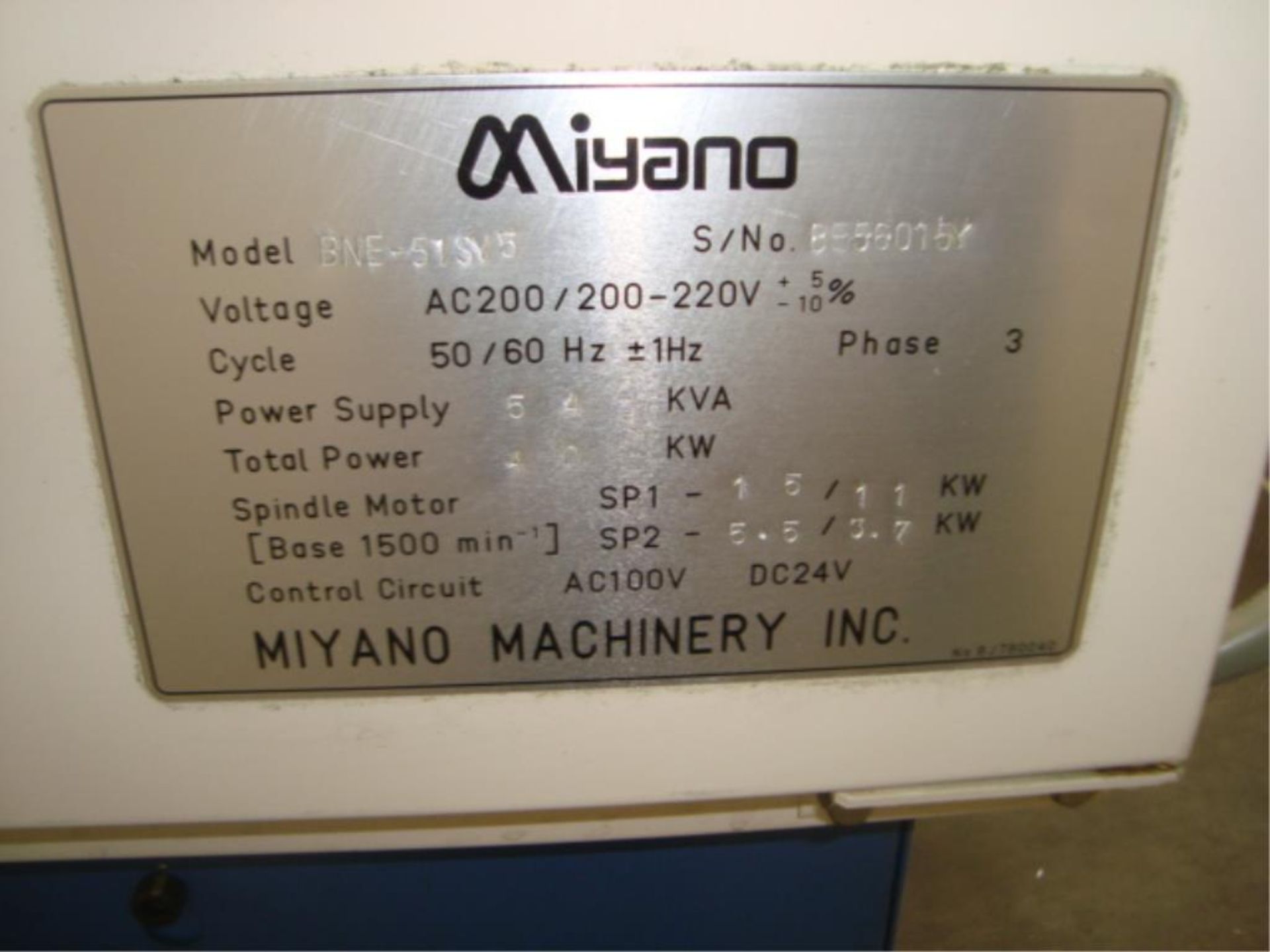 Miyano BNE-51SY5 6-Axis CNC Slant Bed Turning Center - Image 33 of 82