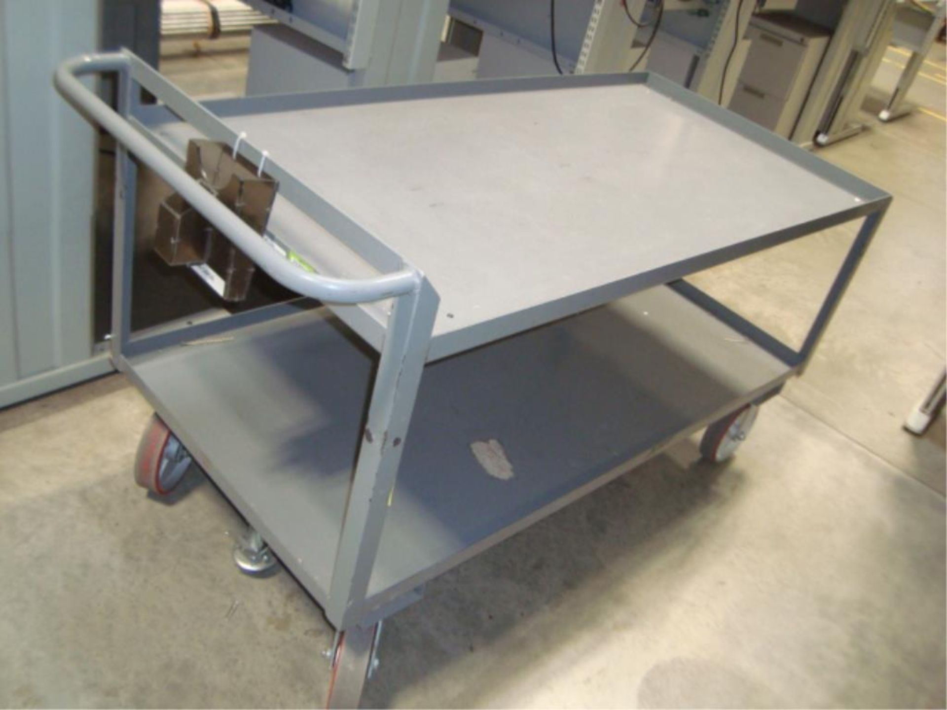 Heavy Duty Mobile Material Cart - Image 2 of 10