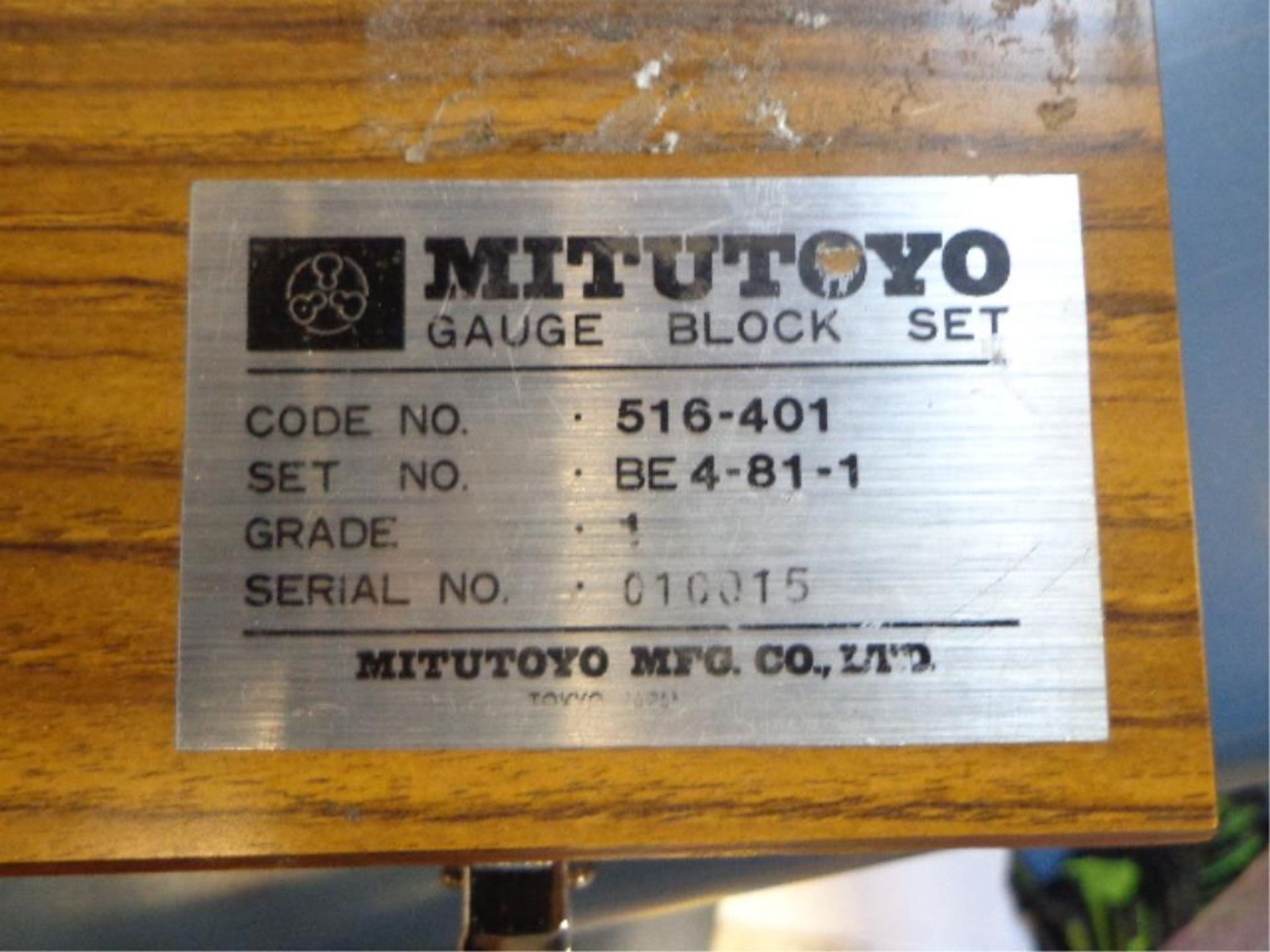 Mitutoyo Gauge Block Set - Image 2 of 2