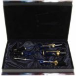 Montblanc Writers Edition: Edgar A. Poe, set consisting of a fountain pen with 18ct gold, Mechanical