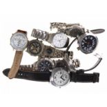 Verzameling diverse oude horloges