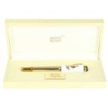 Montblanc Limited Edition: Marquise de Pompadour 1603/4810, Fountain pen with 18kt gold nib size