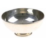 1e gehalte zilveren schaaltje - diameter 13,5 cm -