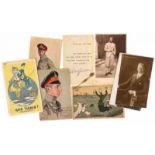Verzameling van twaalf postkaarten met afbeeldingen van de oud kroonprins Wilhelm van Pruisen (