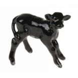 Porseleinen beeld: Aberdeen Angus Calf, model 1406A, gemerkt Beswick -7,6 cm hoog-