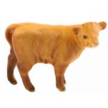 Porseleinen beeld: Jersey Calf, model 1249D, gemerkt Beswick, -7,2 cm hoog-