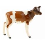 Porseleinen beeld: Ayshire Calf, model 1249B, gemerkt Beswick, -7,2 cm hoog-