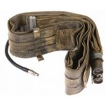 US Navy lifebelt, zoals gebruikt tijdens amfibische landingen op D-Day, rubber nog in goede staat,