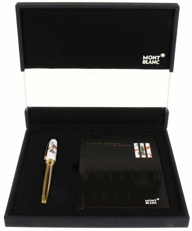 Montblanc Annual Edition 2004, Mythical Creatures; Flying Dragon, fountain pen with 18ct gold nib,