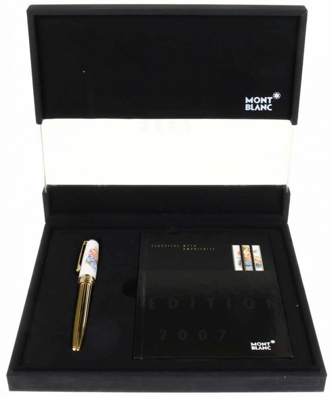 Montblanc Annual Edition 2007, Classical Mythology; Amphitrite, fountain pen with 18ct gold nib,