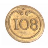 Frankrijk, 1e Empire 1803-1815, Boutom Officier PM, 108eme Infanterie de Ligne (Fallou vanaf blz.