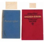 WOII, lot van twee boeken uit de periode dat Max Blokzijl journalist in Berlijn was. 'Amerika-