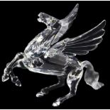 Swarovski: SCS - Jaarlijkse Editie 1998 - Pegasus in helder kristal, de manen en staart zijn