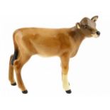 Porseleinen beeld: Jersey Calf, model 1249D, gemerkt Beswick, -7,2 cm hoog-